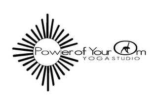 POWER OF YOUR OM YOGA STUDIO logo