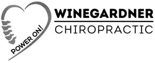POWER ON! WINEGARDNER CHIROPRACTIC logo