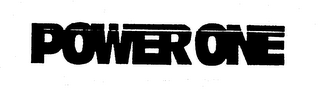 POWER ONE logo
