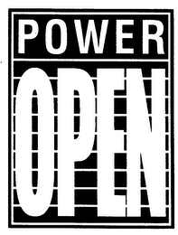 POWER OPEN logo
