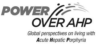 POWER OVER AHP GLOBAL PERSPECTIVES ON LIVING WITH ACUTE HEPATIC PORPHYRIA logo