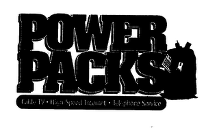 POWER PACKS CABLE TV HIGH-SPEED INTERNET TELEPHONE SERVICE logo