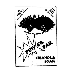 POWER PAK GRANOLA SNAK logo