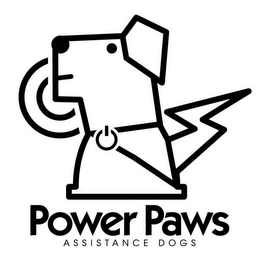 POWER PAWS ASSISTANCE DOGS logo