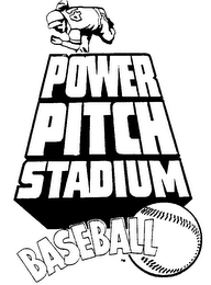 POWER PITCH STADIUM BASEBALL logo