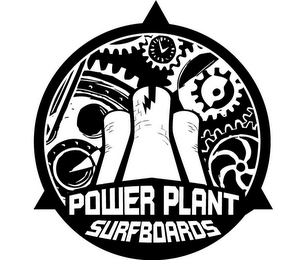 POWER PLANT SURFBOARDS logo