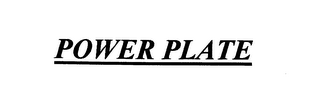 POWER PLATE logo