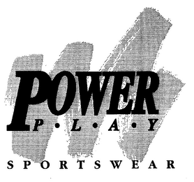 POWER PLAY SPORTSWEAR logo