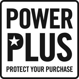 POWER PLUS PROTECT YOUR PURCHASE logo
