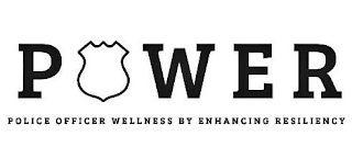 POWER POLICE OFFICER WELLNESS BY ENHANCING RESILIENCY logo
