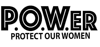 P.O.W.ER PROTECT OUR WOMEN logo