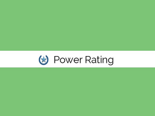 POWER RATING logo