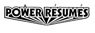 POWER RESUMES logo