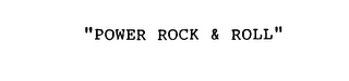 "POWER ROCK & ROLL" logo