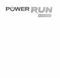 POWER RUN ENERGY logo