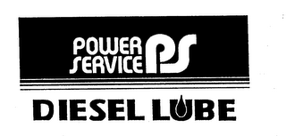 POWER SERVICE DIESEL LUBE PS logo