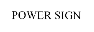 POWER SIGN logo