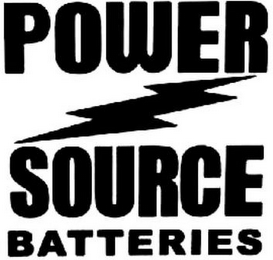 POWER SOURCE BATTERIES logo