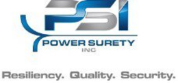 POWER SURETY INC. RESILIENCY. QUALITY. SECURITY logo