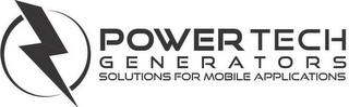 POWER TECH GENERATORS SOLUTIONS FOR MOBILE APPLICATIONS logo