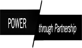 POWER THROUGH PARTNERSHIP logo
