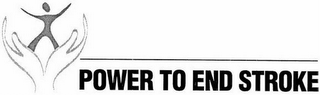 POWER TO END STROKE logo