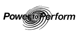 POWER TO PERFORM logo