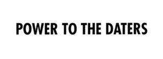POWER TO THE DATERS logo