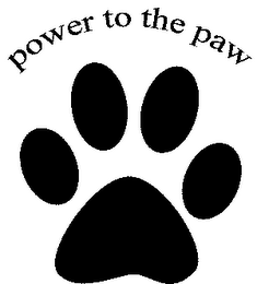 POWER TO THE PAW logo