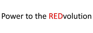 POWER TO THE REDVOLUTION logo