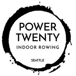 POWER TWENTY INDOOR ROWING SEATTLE logo