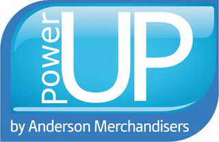 POWER UP BY ANDERSON MERCHANDISERS logo