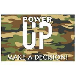 POWER UP MAKE A DECISION! logo