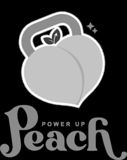 POWER UP PEACH logo