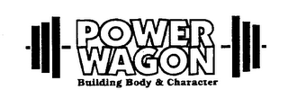 POWER WAGON BUILDING BODY & CHARACTER logo