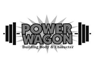 POWER WAGON BUILDING BODY & CHARACTER logo