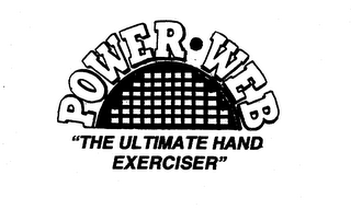 POWER WEB "THE ULTIMATE HAND EXERCISER" logo