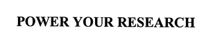 POWER YOUR RESEARCH logo