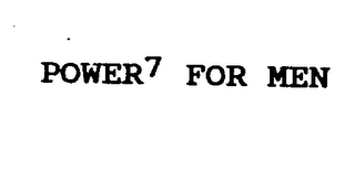 POWER7 FOR MEN logo