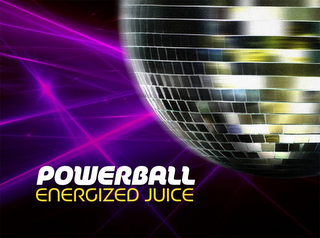 POWERBALL ENERGIZED JUICE logo