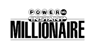 POWERBALL INSTANT MILLIONAIRE logo