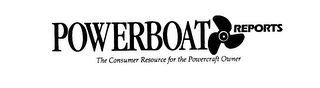 POWERBOAT REPORTS THE CONSUMER RESOURCE FOR THE POWERCRAFT OWNER logo