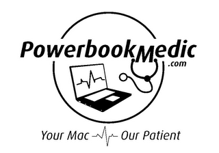 POWERBOOKMEDIC .COM YOUR MAC OUR PATIENT logo