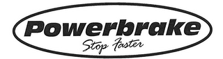 POWERBRAKE STOP FASTER logo