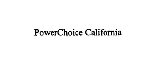 POWERCHOICE CALIFORNIA logo