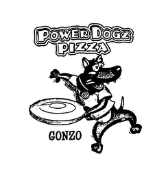 POWERDOGZ PIZZA GONZO logo