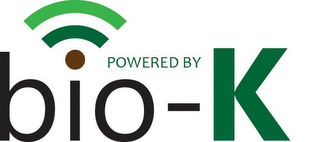 POWERED BY BIO-K logo