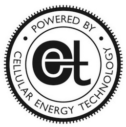 POWERED BY ·CELLULAR ENERGY TECHNOLOGY · CET logo
