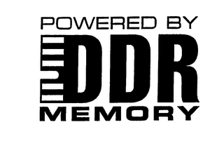 POWERED BY DDR MEMORY logo