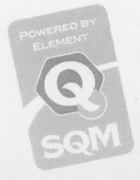 POWERED BY ELEMENT Q SQM logo